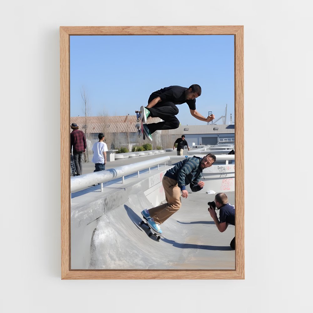 Poster Tricks d'Éric – affiche Skateboard (vue 4)